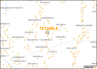 map of Tetuwāla