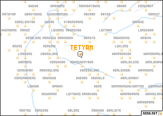 map of Tetyam