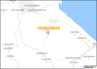 map of Teubukbaru