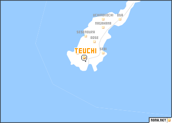 map of Teuchi