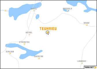 map of Teuhmieu
