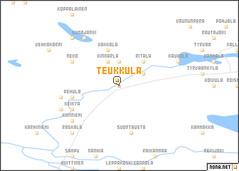 map of Teukkula