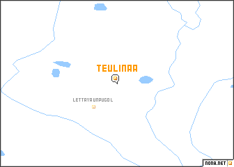 map of Teulina A.