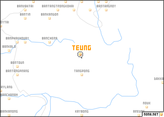map of Teung