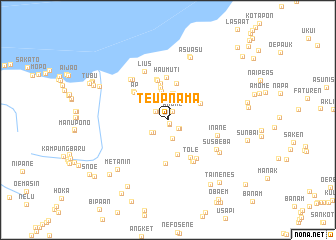 map of Teupnama