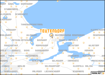 map of Teutendorf