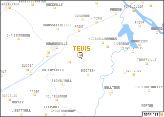 map of Tevis