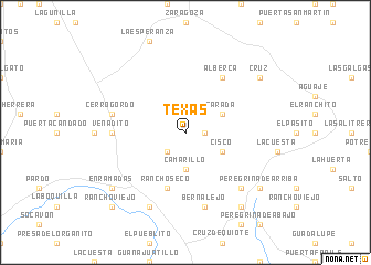 map of Texas