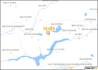 map of Texas