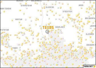 map of Texas