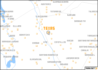 map of Texas