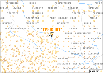 map of Texíguat