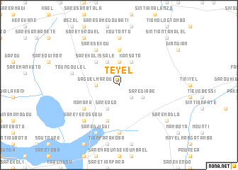 map of Teyel