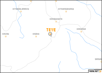 map of Teye