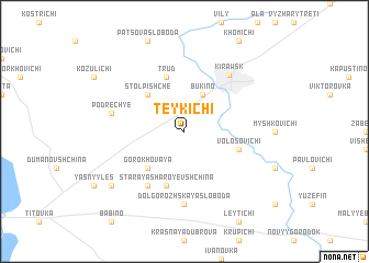 map of Teykichi