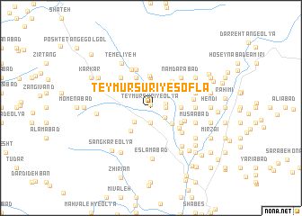 map of Teymūr Sūrī-ye Soflá