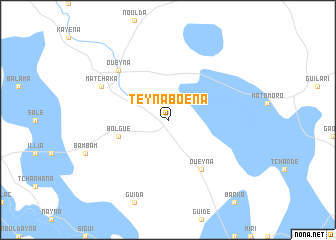map of Teyna Boèna