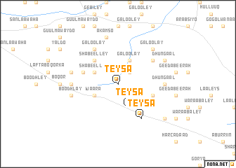 map of Teysa