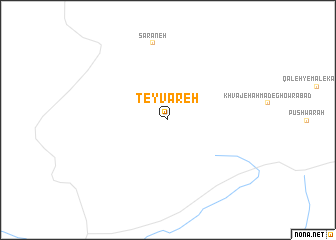 map of Teyvareh