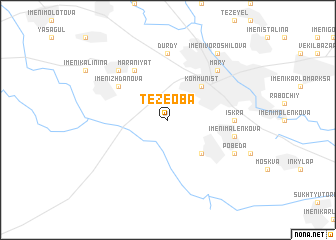 map of Tezeoba