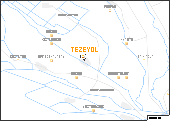 map of Tezeyol