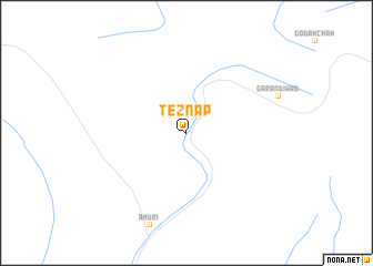 map of Teznāp