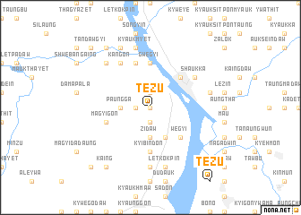 map of Tèzu