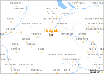 map of Tezzeli