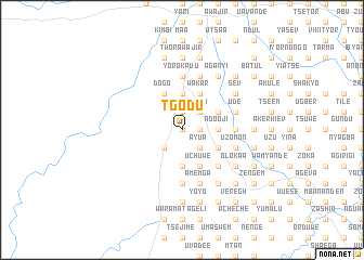 map of Tgodu