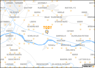 map of ʼt Goy