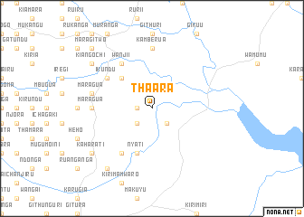 map of Thaara