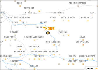 map of Thaas