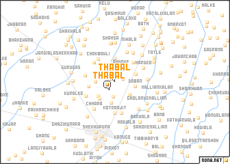 map of Thābal