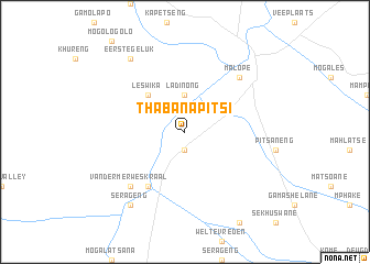 map of Thabanapitsi