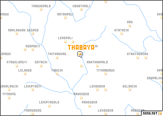 map of Thabaya