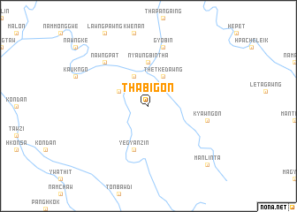 map of Thabigon