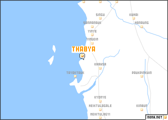 map of Thabya
