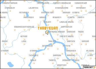 map of Thabyedan