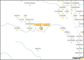 map of Thabyubin