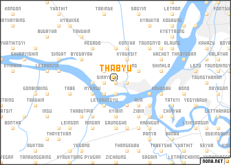 map of Thabyu