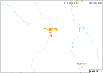 map of Thabyu