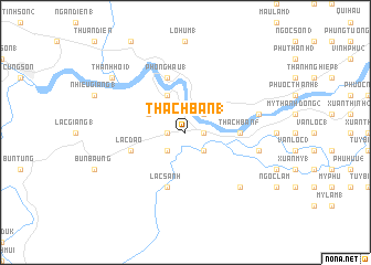 map of Thạch Bàn (1)