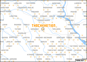 map of Thạch Khê Tiền
