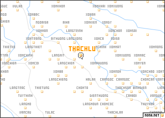 map of Thạch Lũ