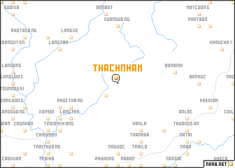 map of Thạch Nhâm