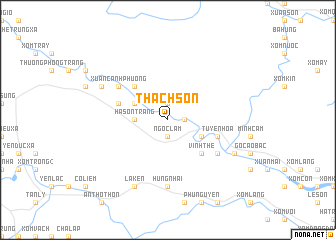 map of Thạch Sơn