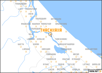 map of Thạch Xá Xạ