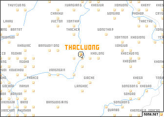 map of Thác Lương