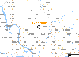 map of Thạc Trục