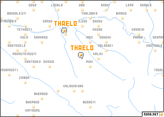 map of Tha-elo